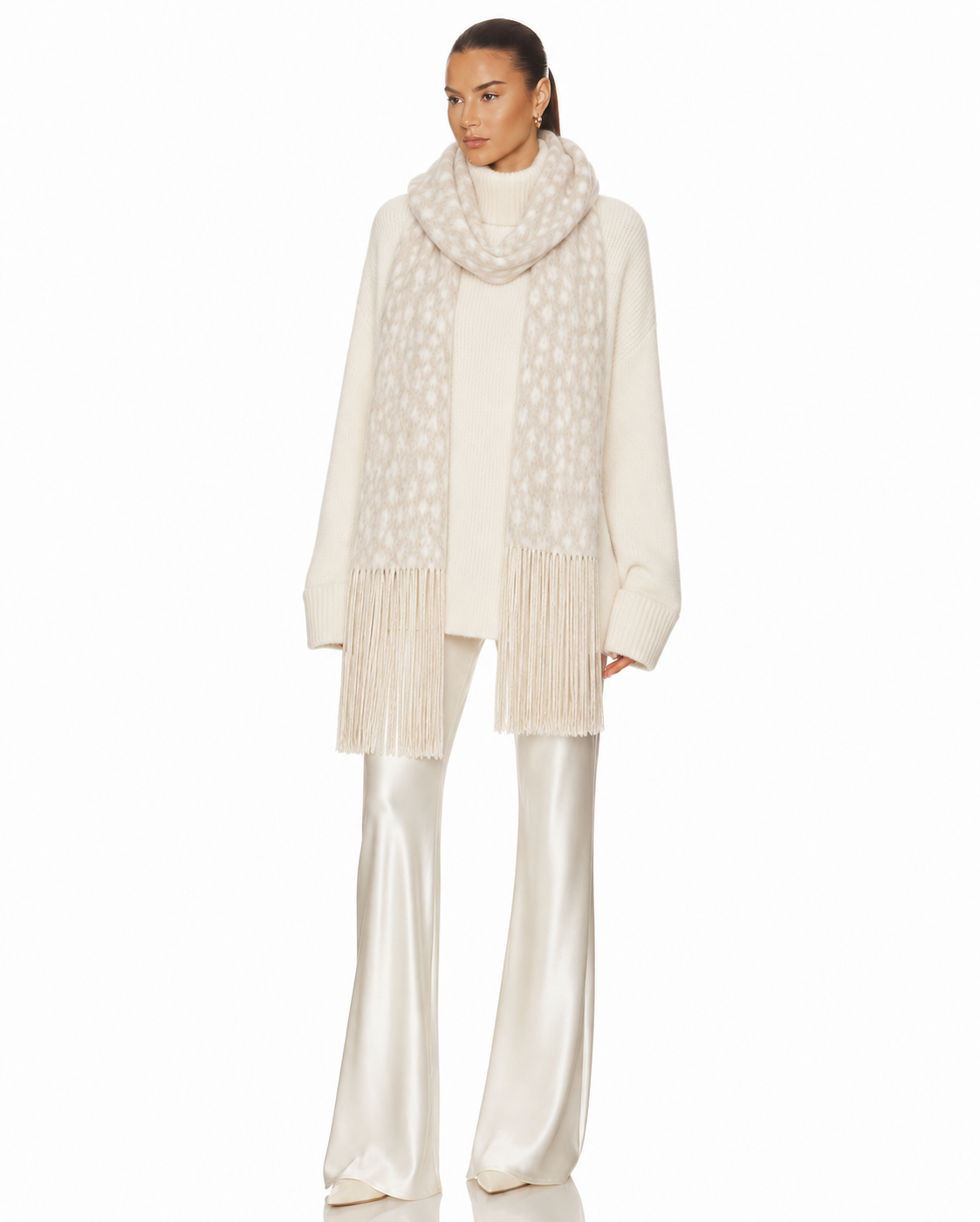 Sable Fawn Cashmere Scarf