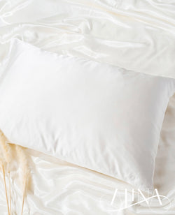 SILK BEAUTY BEDDING : “The Beauty Pillow” 22mm Pure Mulberry Silk Pillowcase - Standard Size