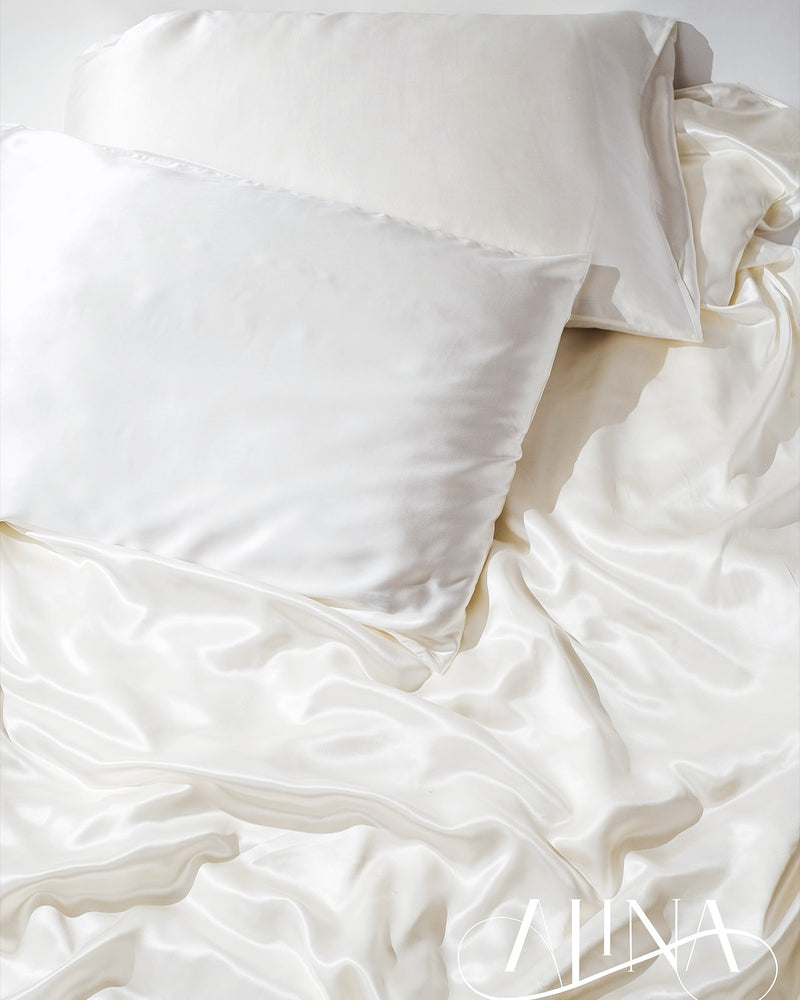 SILK BEAUTY BEDDING : “The Beauty Blanket” Pure Mulberry Silk Blanket with 200g Mulberry Silk Filling